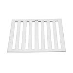 LIPKA Verticle Grating Floor Drain | Premium Stainless Steel |10 x 10 Inches | Commercial Floor Drain |