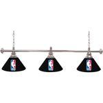 Trademark Gameroom NBA Logo 3 Shade Billiard Lamp