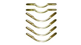 JBB Snooker & Pool Table Corner Pocket Brass Set in Gold