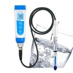 MARIVIA Apera Instruments PH60-PW Handheld pH Meter Tester Kit with LabSen 805 ATC pH Electrode for Lab-Grade pH Measurement in Pure Water and Water Solutions with Low Ionic Strength