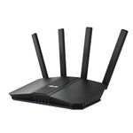 ASUS RT-BE82U Dual-Band WiFi 7 (802.11be) Smart AiMesh Extendable Router, 6500 Mbps, Five 2.5GbE Ports, 4096-QAM, Up to 3 SSIDs for IoT Devices, Parental Controls & VPNs, Advanced Network Security