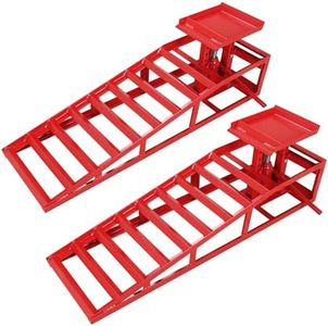 Auto Car Truck Service Ramps Lifts 5T 10000lbs Hydraulic Car Ramps Truck Trailer Garage Truck Ramps for Car Repair