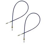 AB Tools 2 x Long Life Trailer Brake Cable for Alko Systems Detachable Outer Sheath 14-30mm