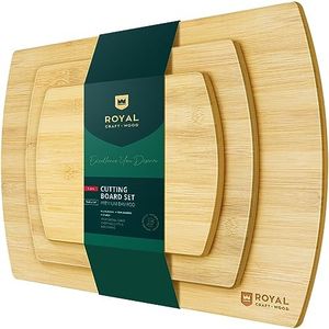 Cutting Board Sets for Charcuterie, Cheese, Meal Prep - Lightweight Chopping Blocks for Meat, Fruit, Veggies & Appetizers - Kitchen Gadgets Gift
