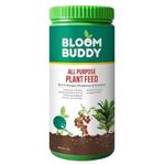 Bloombuddy All Purpose Plant Feed Fertilizer 1 KG Granules | Hassle-Free Nutrient Boost, Growth Supplement & Complete Plant Food | Enriches Soil with NPK, Micro & Macro Nutrients