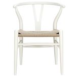 Replica Hans Wegner Wishbone Chair White