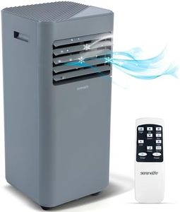 SereneLife 8000 BTU Portable Air Conditioner - 3-in-1