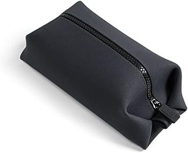 Tooletries - The Koby Lite Dopp Kit - Silicone Toiletry Organizer, Bathroom Travel Bag - Features Heavy-Duty Zipper, Leak Resistance, Easy to Clean - Charcoal