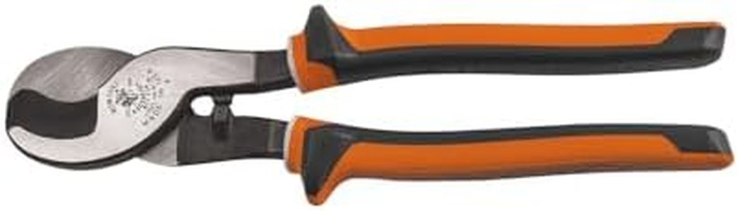 Klein Tools Electricians Cable Cutter Insulated, 1000 V Rated, 63050EINS