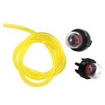 AISEN 2x Primer Pump Petrol Pump with Hose for Brush Cutter Husqvarna 225 232 235 323 Trimmer