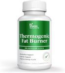 DR VITAMIN SOLUTIONS Thermogenic Fat Burner – Natural Appetite Control & Metabolic Booster with Green Tea & Bloat Defense (35 Capsules)