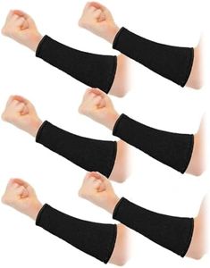 Zicojia 3 Pairs Arm Protectors for Thin Skin and Bruising Cut Resistant Forearm Sleeve Level 5 Arm Burn Protection Sleeve