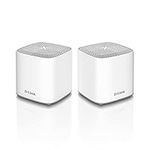 D-Link COVR AX1800 Whole Home Mesh Wi-Fi 6 System - Up to 4500 sq.ft. Coverage, Voice Control w/Amazon Alexa and Google Assistant, Enhanced Parental Controls, 2-Pack (COVR-X1862)