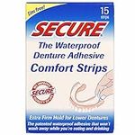 SECURE Denture Adhesive Strips 15's