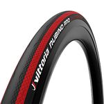 Vittoria Rubino Pro Fold G2.0 Tyre: Black/Red/Black 700X25C