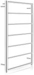 Luxury Designer Wall Mounted Heated Bathroom Towel Rail Radiators, Duel Fuel Towel Warmer 1200 x 500 mm Chrome