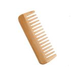 Wide-Tooth Comb bamboo,Large Hair Detangling Comb Wide Tooth Comb, No Handle Detangler Comb Styling Shampoo Comb,Quality Wooden Curls Comb,Wooden Hair Comb Wide Tooth Wood Anti Static for Long Hair