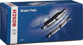 BOSCH BE2045H Blue Ceramic Disc Brake Pad Set With Hardware - Compatible With Select Subaru Crosstrek, Impreza; FRONT