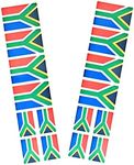 16 x South African Flag temporary body Art tattoo