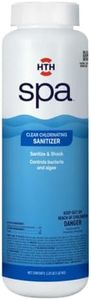 HTH Spa 86134 Clear Chlorinating Sanitizer, Spa & Hot Tub Chemical Controls Bacteria and Algae, 2.25 lbs
