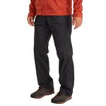 MARMOT Men's PreCip Eco Full Zip Pant Long, Black, 2X-Large