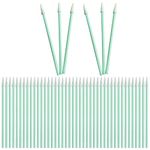 100 Pieces Foam Cleaning Swabs Dust Free Foam Swab Anti-Static Swabs Foam Tapered Tip Swabs for Inkjet Printer Print Head Camera Optical Lens