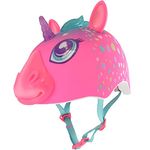 RASKULLZ Child/Kids Helmet (5+ YEARS) - Super Rainbow Unicorn - Unisize 50-54cm