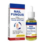 Nail Fungal Treatment, Toenail Treatment Extra Strong Nail Repair Set, Fingernail Toenail Care, Fix Renew Damaged, Broken, Anti Fungus Nail Repair (1PC)