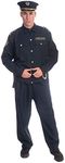 Dress Up America Police Costume For Adults - Shirt, Pants, Hat, Belt, Gun Holster and handcuffs Cop Set