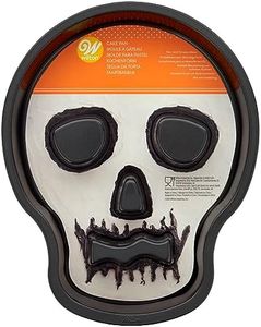 Wilton Moule à gâteau anti-adhésif en forme de tête de mort 22,4 x 30,5 cm