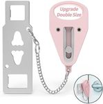 Portable Travel Door Lock Pink of 1