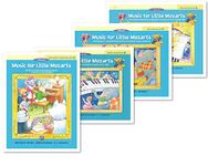 generic New Music for Little Mozarts, Level 3: 4 Books Set (Lesson Book 3, Workbook 3, Recital Book 3, Notespeller & SightPlay Book 3)