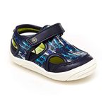 Stride Rite 360 Unisex-Child Wave, Water Shoe Sport Sandal, Blue Multi, 6 Toddler