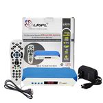 LRIPL Set Top Box Free Dish Without Antenna Wi-Fi Enabled- IPTV Box for TV MPEG-4 Setup Box hd Free Dish with Miracast (Connect with WiFi and Watch Free Channel)