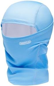Battle Sports Performance Mask, Shiesty Mask, Tight Fitting Sports Balaclava (US, Alpha, One Size, Columbia Blue)