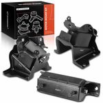 A-Premium 3PCS Engine Motor Mount and Transmission Mount Kit Compatible with Chevrolet Silverado 2500 HD Classic, Silverado 3500, Suburban 2500 & GMC Sierra 2500 HD Classic, Sierra 3500, Yukon XL 2500