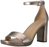 Naturalizer Women's Joy Sandal, Light Bronze Metallic Leather, 7.5