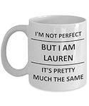 Mug for LAUREN Lover girlfriend GF 