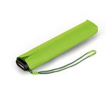 Knirps Ultra US.050 Slim Manual Pocket Umbrella - Ultra Light and Flat - Storm Proof - Windproof - 21 cm, neon green, S,