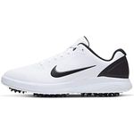 Nike Infinity G Men's Waterproof Spiked Golf Shoes Black-White Size 8.5