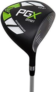 Pinemeadow Golf PGX Offset Driver (Ladies, Right Hand, Graphite, Ladies Flex) Black/Green/White