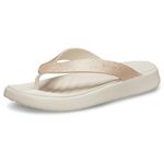 Crocs Women's Getaway Flip Flops, Stucco, 6