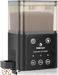 fishkeeper Automatic Fish Feeder for Aquarium - 320ML Large Capacity Adjustable Fish Feeder Automatic Dispenser with Timer for Vacation, Weekend or Daily Use, Three Fixed Methods