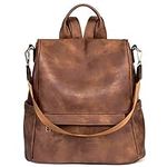 CLUCI Leather Backpack for Women An