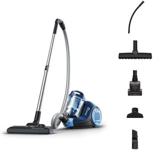 Rowenta Swift Power Cyclonic Aspirateur sans sac, Puissance 900 W max, Compact, Haute filtration, Nombreux accessoires RO2981EA, Bleu, Única