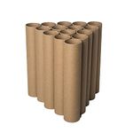 IMPRINT Cardboard Tubes | Round Tube Rolls | Brown Mailing Tubes | 8 Inch Long | 2 Inch Dia | Pack of 15