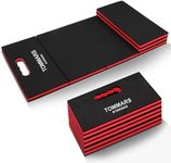 TOMMARS 0.9" Foldable Thick Kneeling Pad, 5 Fold Comfortable Foam Knee Pads Cushion Mat for Gardening, Yardwork, Workshop Repairing