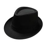 Men's Classic Fedoras Hats Vintage 