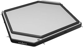 Space Acacia Air Floor 4 Person, 6 Inches Thick 4 Layers Inflatable Air Mattress with Removable Carpet and Carry Bag, Waterproof Moistureproof Mat Base for Camping, Lake, Pool Floating