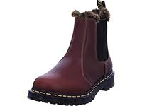 DR MARTENS Women's 2976 Leonore 8-Eye Boot Brown 3 Medium UK